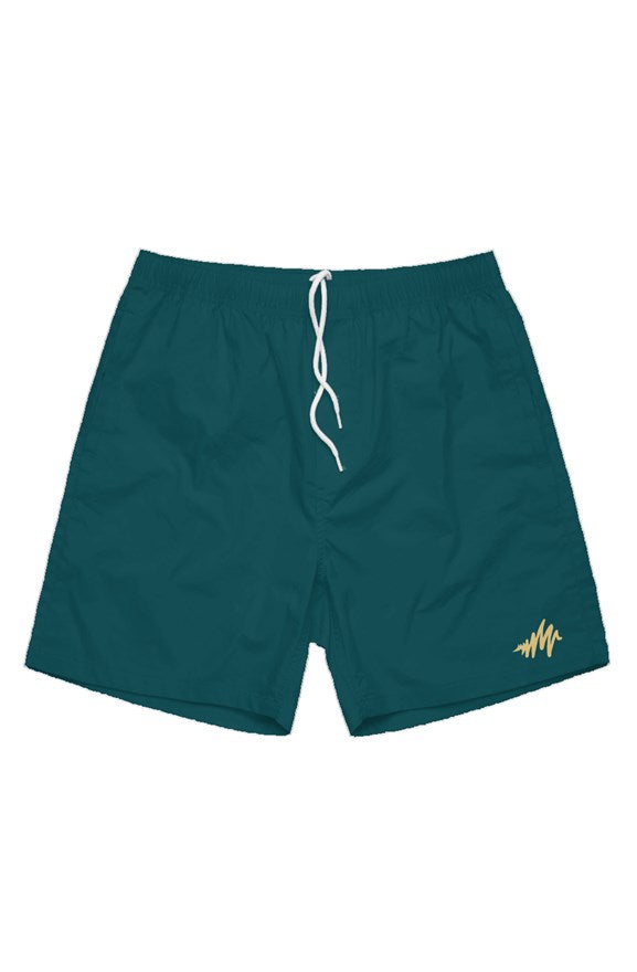 Waves | Mens Short Shorts (Gold)