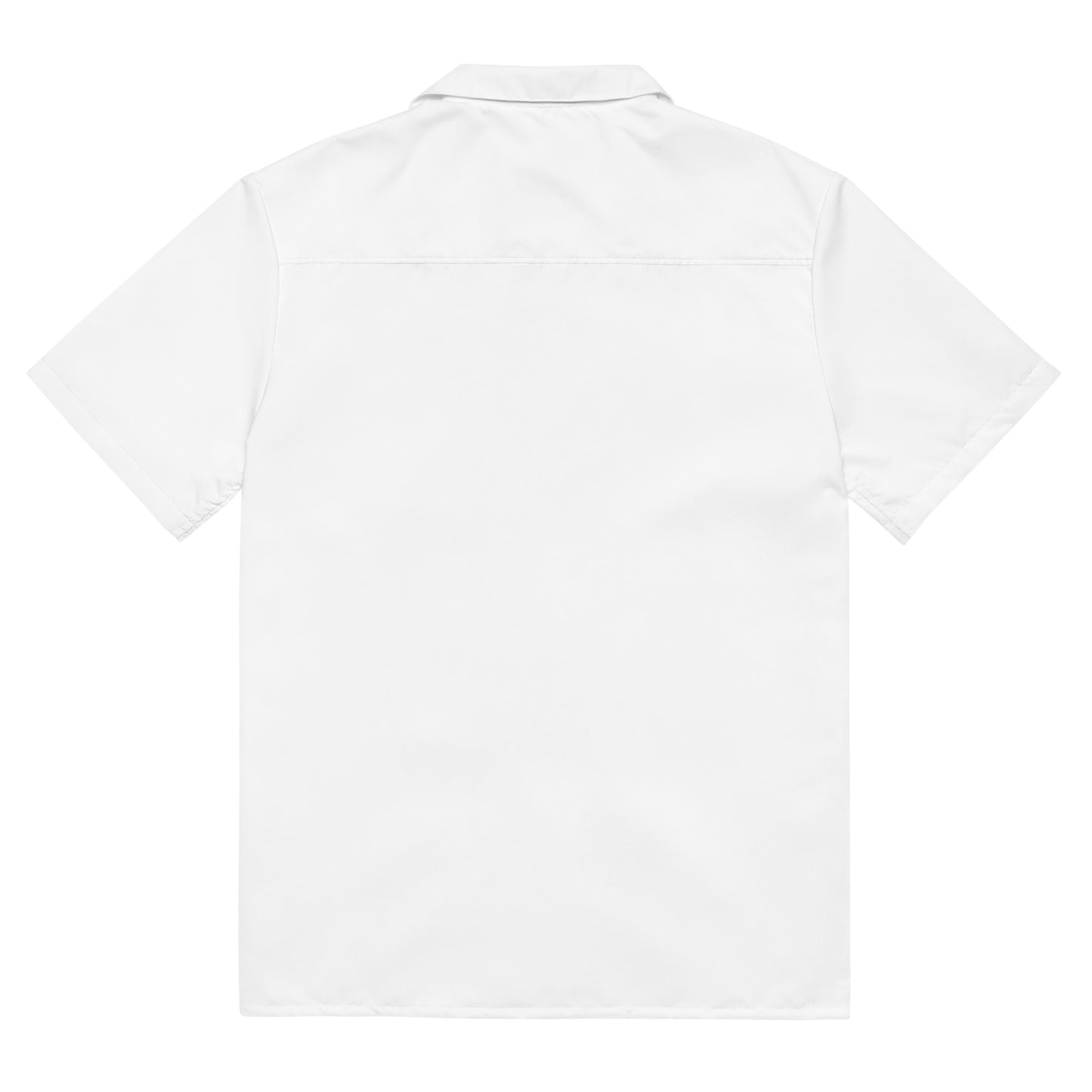 Waves | Embroidered Unisex button shirt