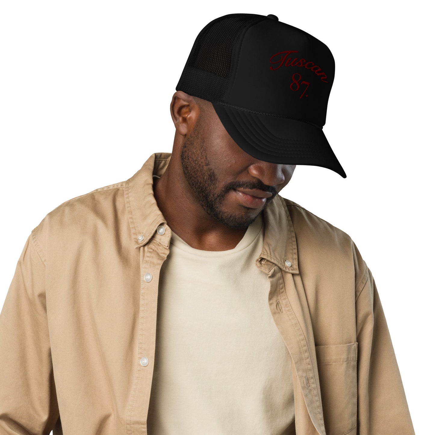 Tuscan 87 | Foam trucker hat (Embroidered)