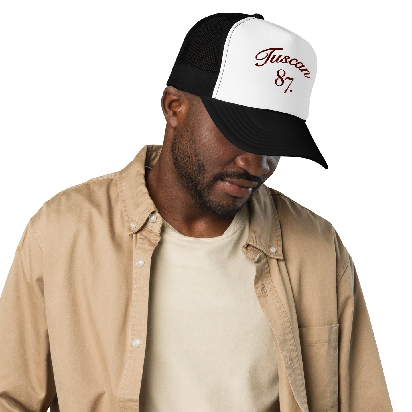 Tuscan 87 | Foam trucker hat (Embroidered)