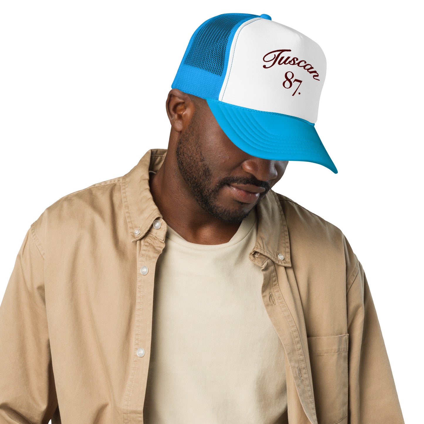 Tuscan 87 | Foam trucker hat (Embroidered)