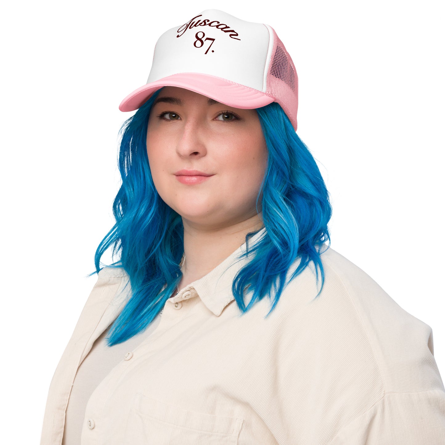 Tuscan 87 | Foam trucker hat (Embroidered)