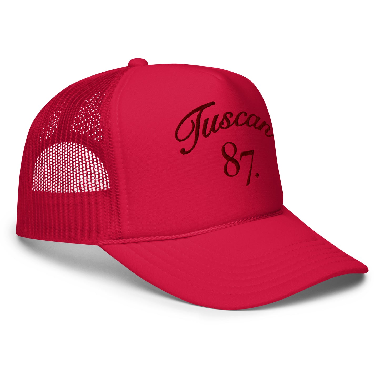 Tuscan 87 | Foam trucker hat (Embroidered)
