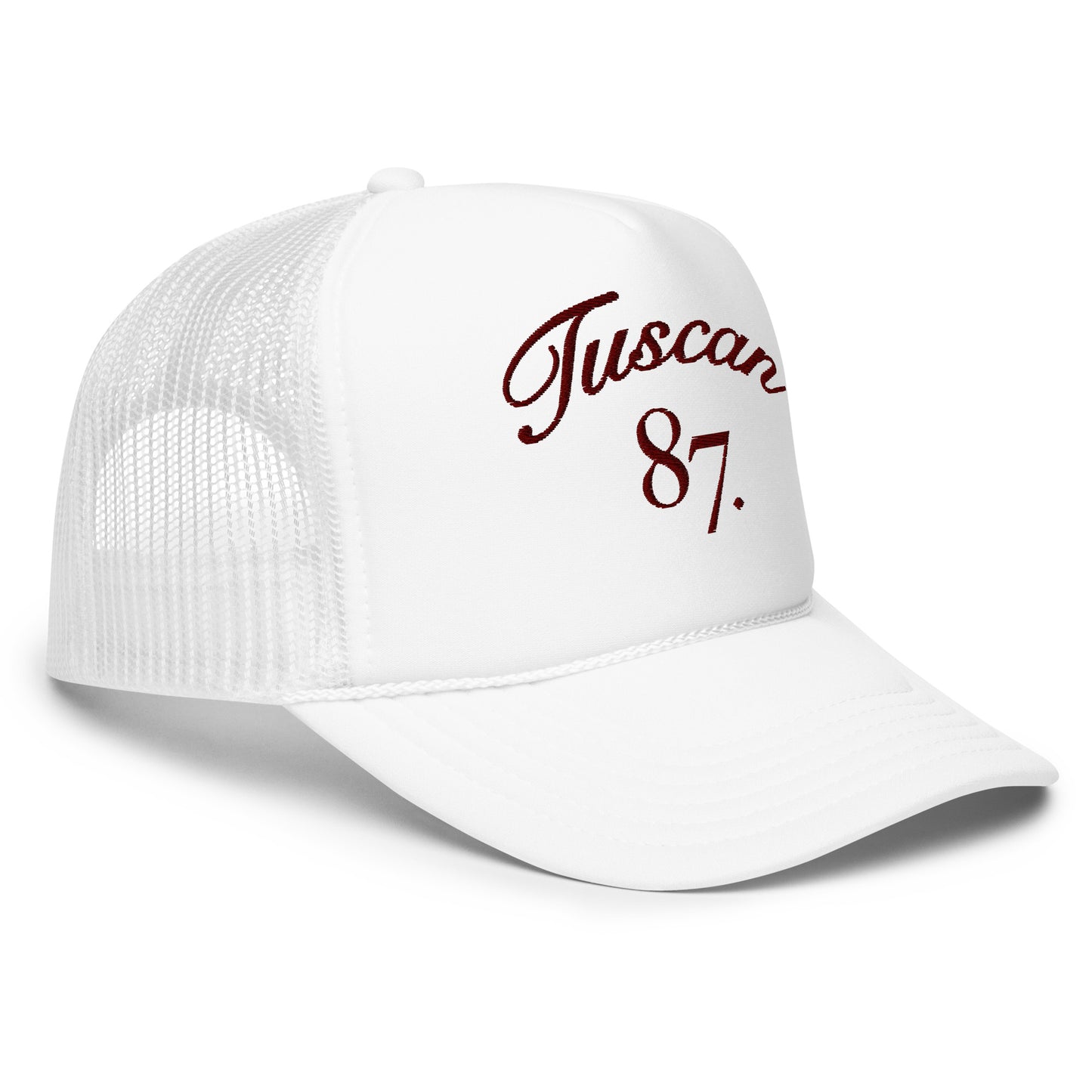 Tuscan 87 | Foam trucker hat (Embroidered)