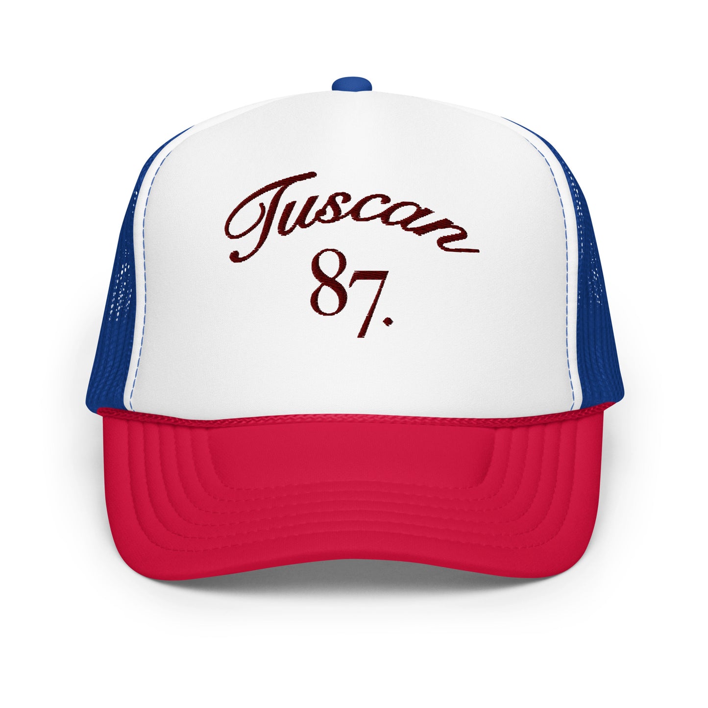Tuscan 87 | Foam trucker hat (Embroidered)