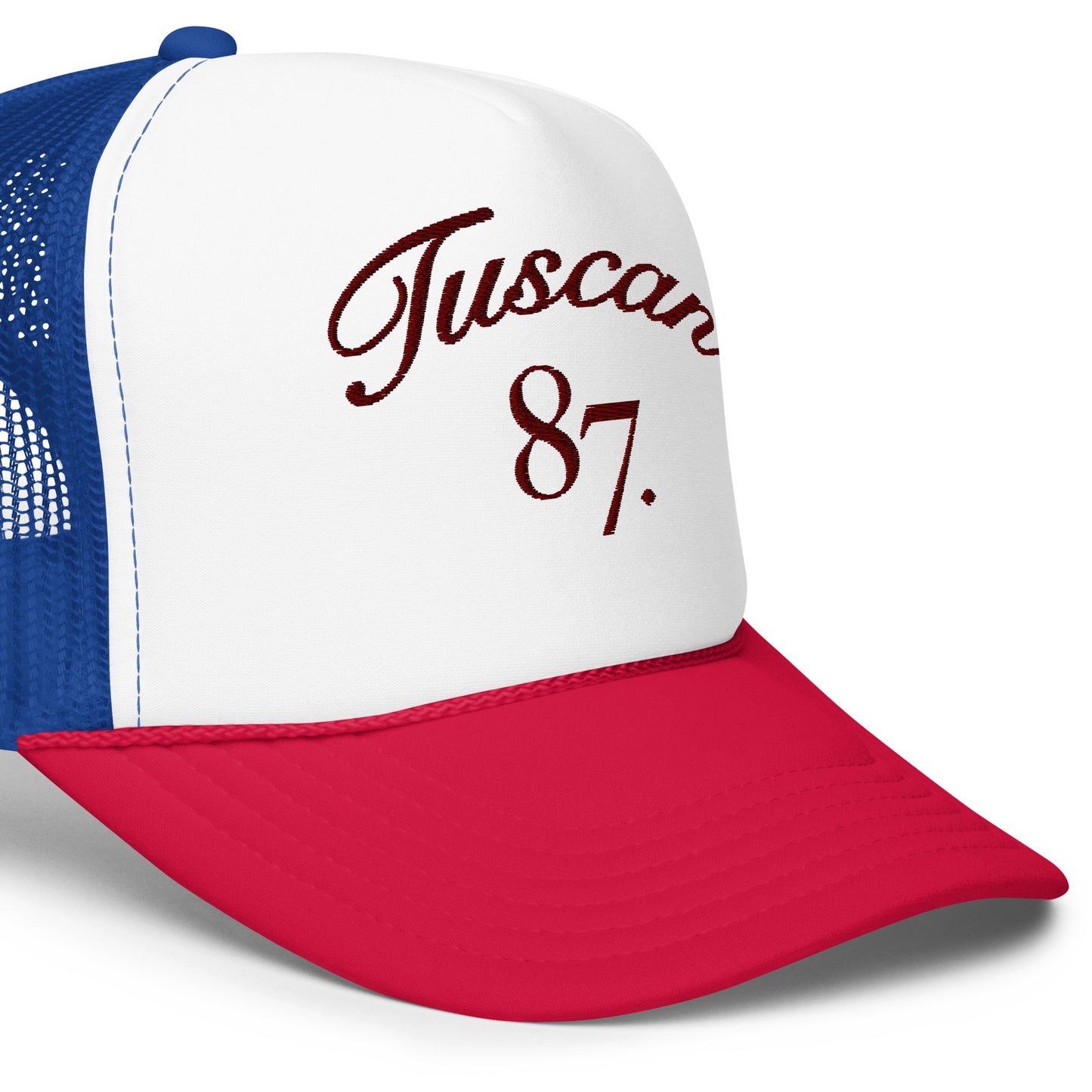 Tuscan 87 | Foam trucker hat (Embroidered)