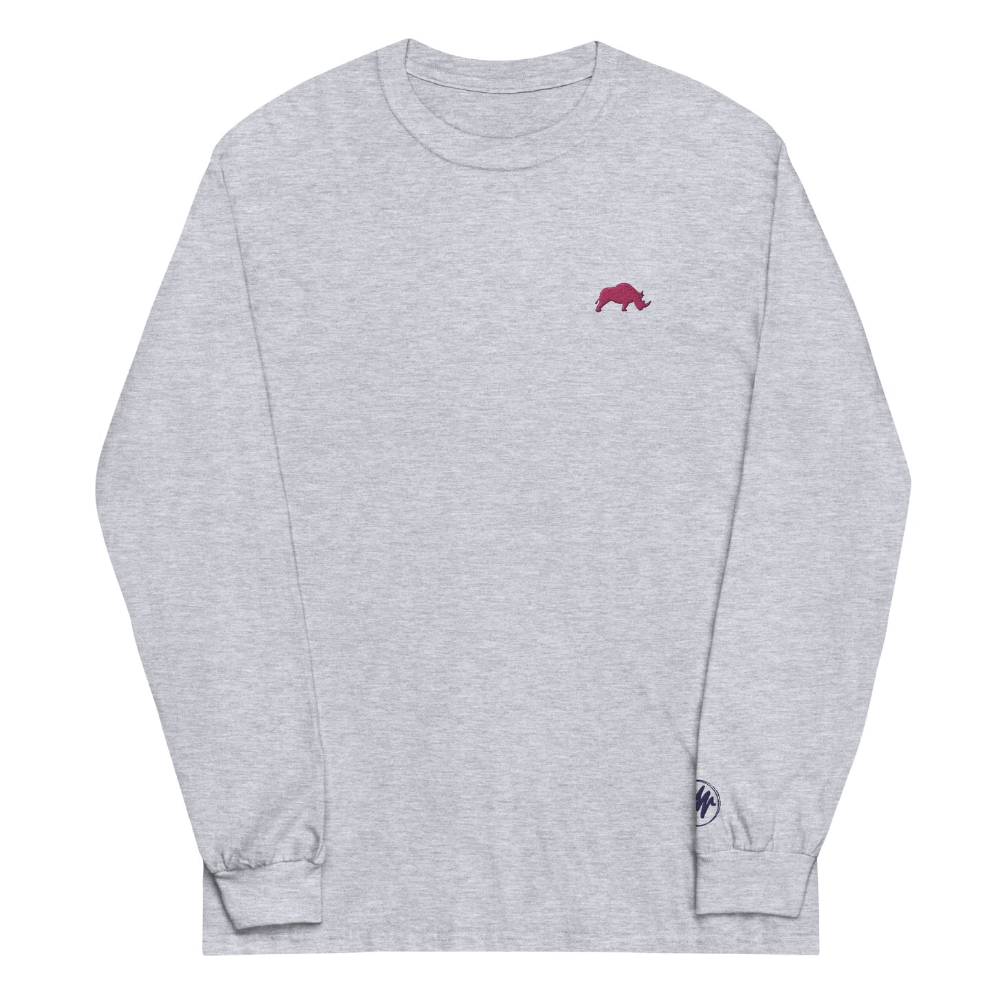 Hard Headed | Embroidered Long Sleeve Shirt