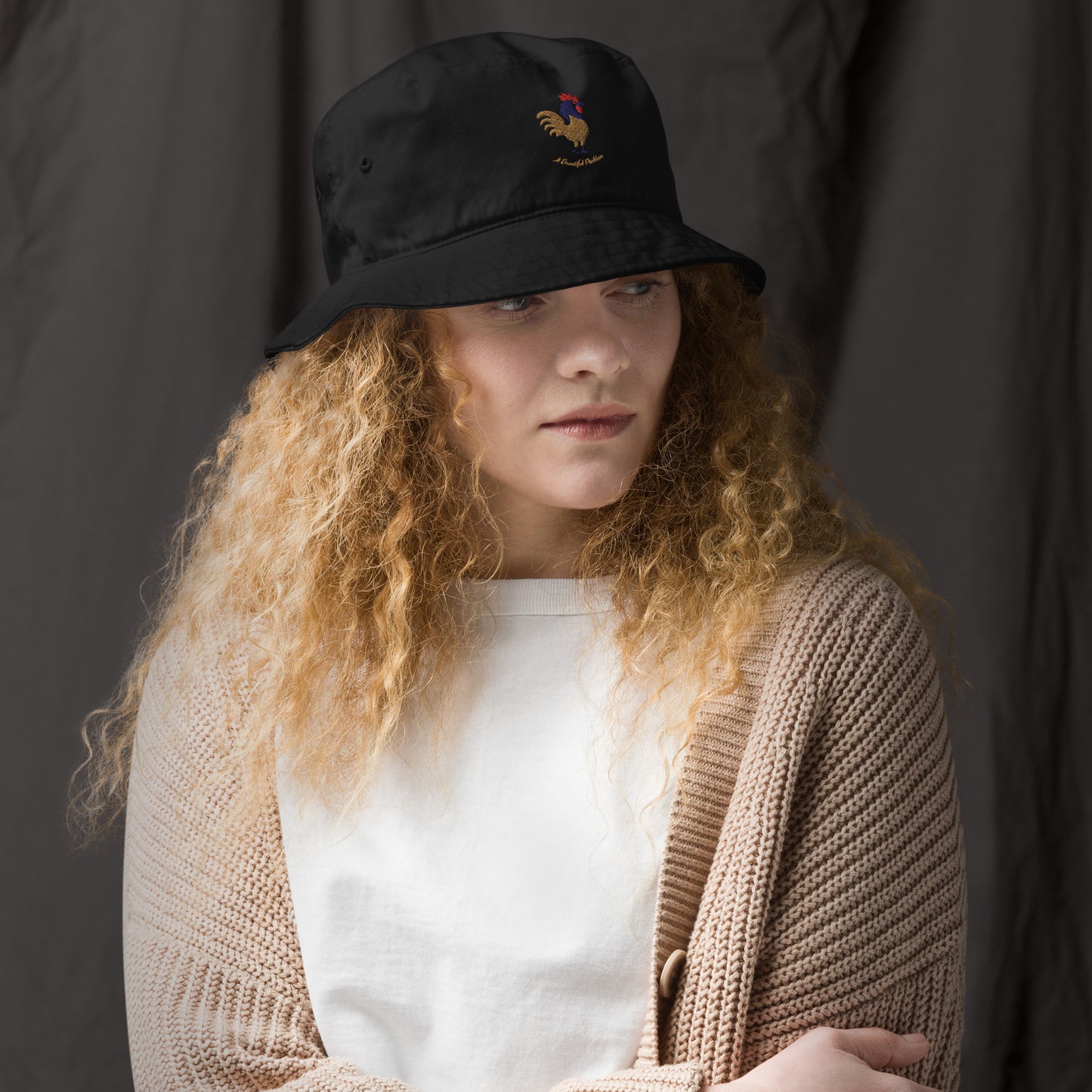 A Beautiful Problem | Embroidered bucket hat