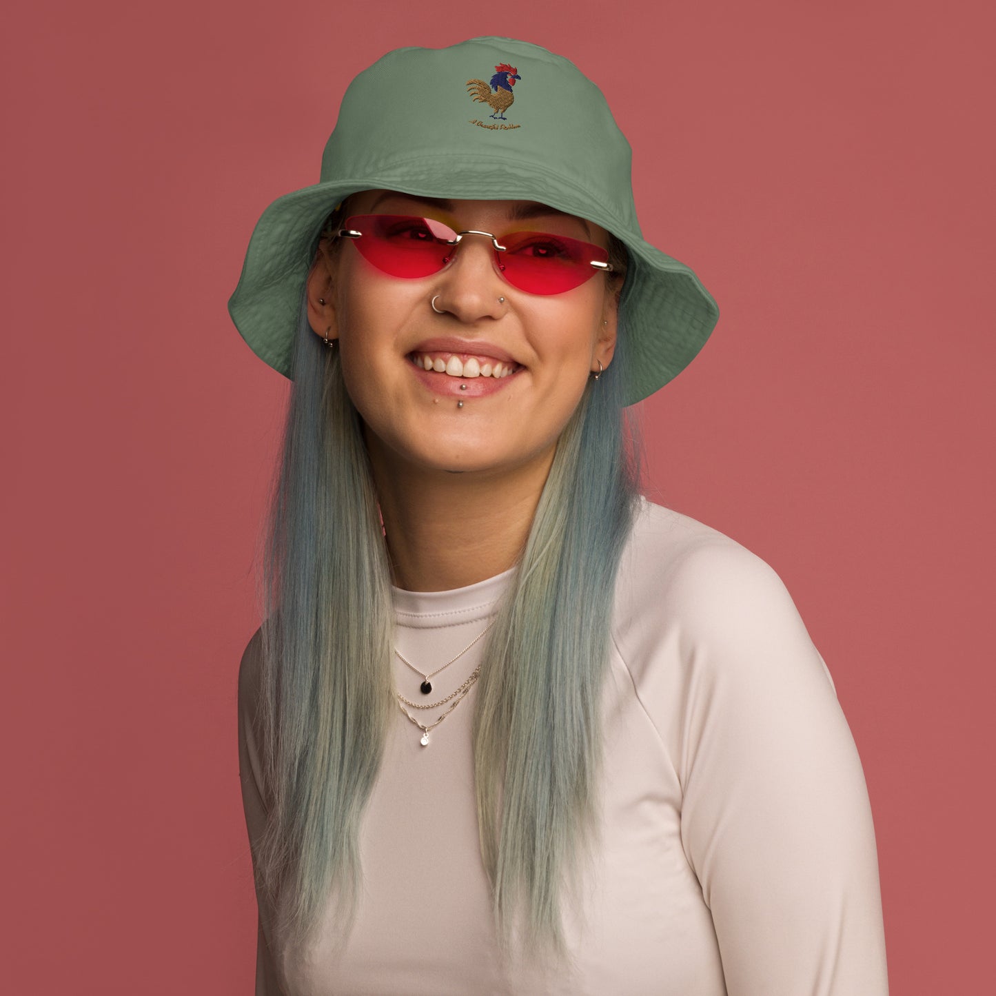 A Beautiful Problem | Embroidered bucket hat