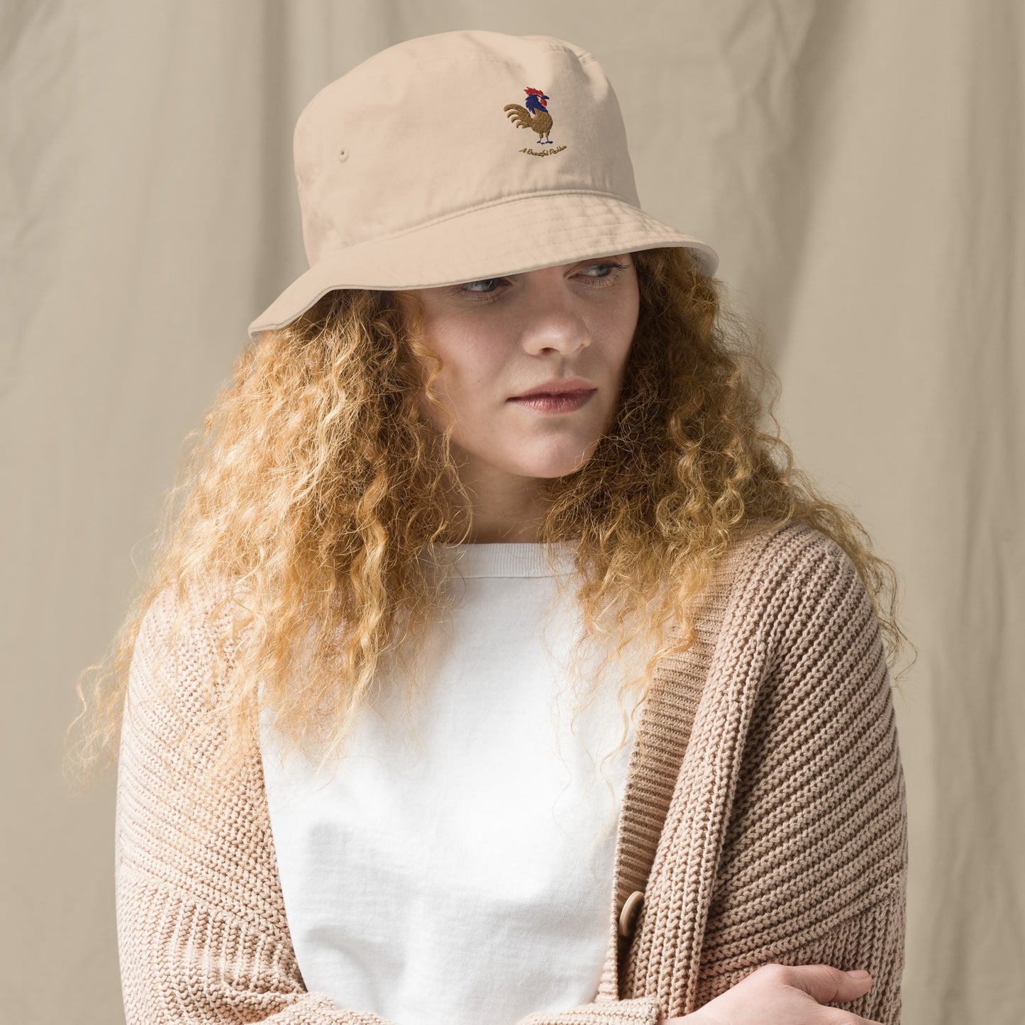 A Beautiful Problem | Embroidered bucket hat