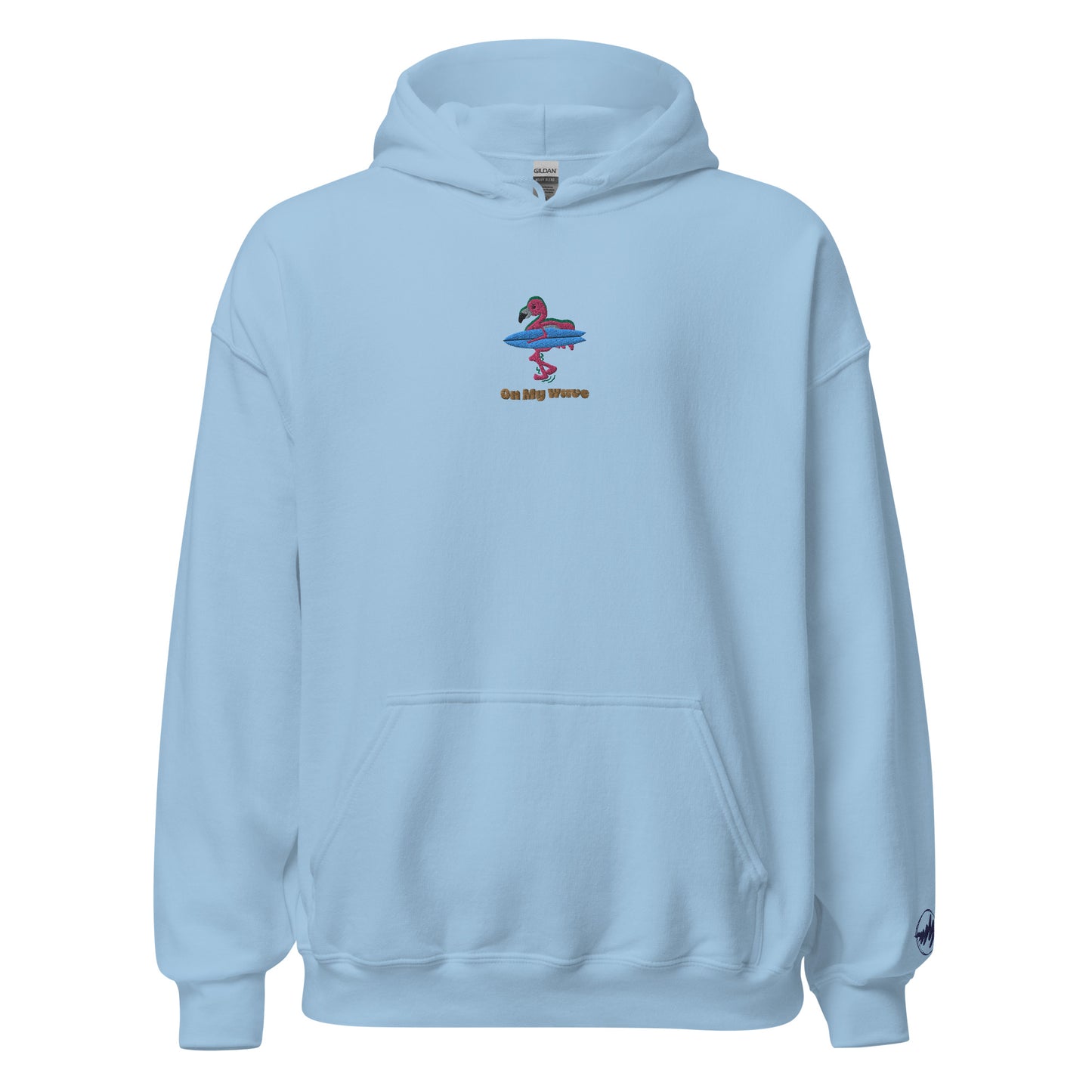 On My Wave | Embroidered Unisex Hoodie