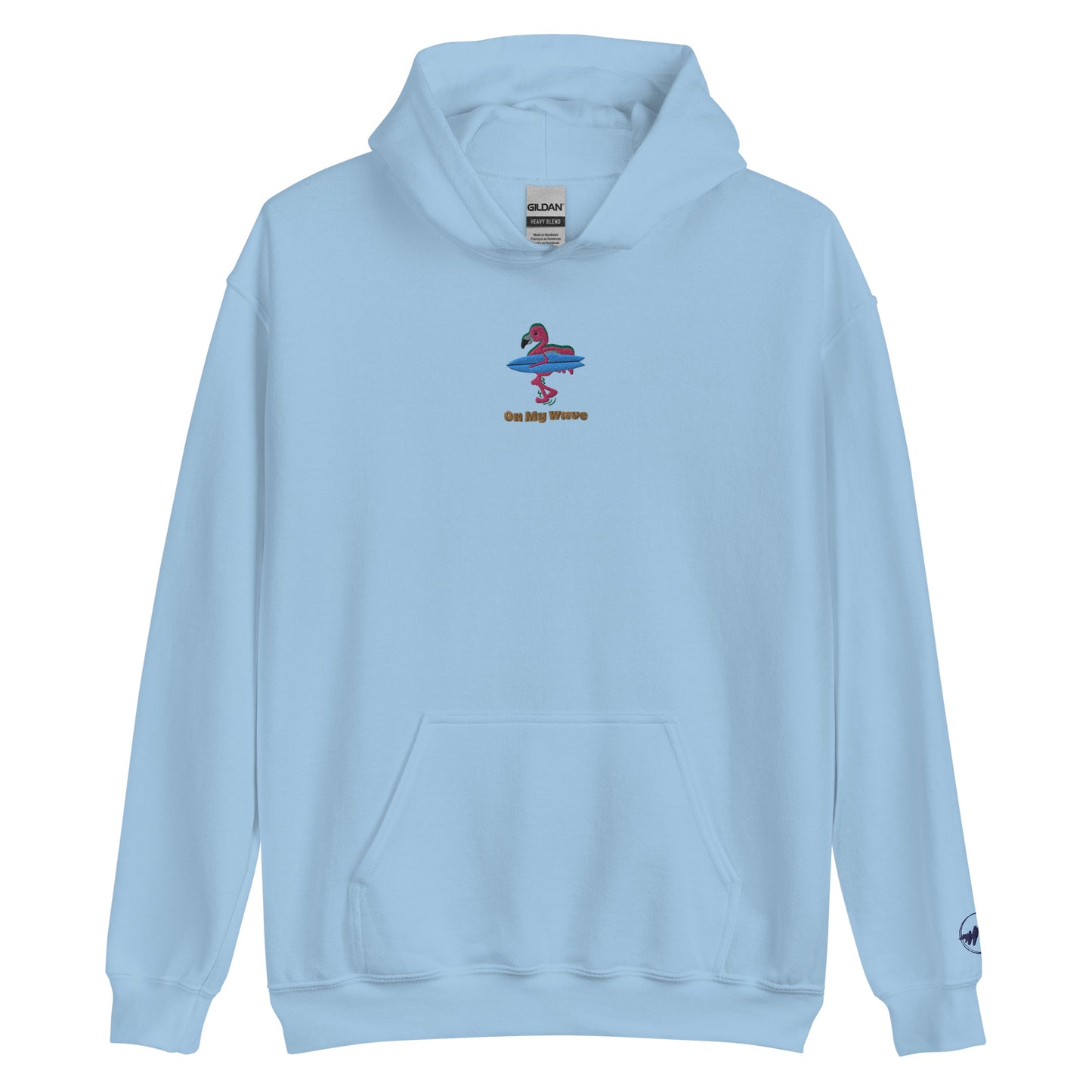 On My Wave | Embroidered Unisex Hoodie