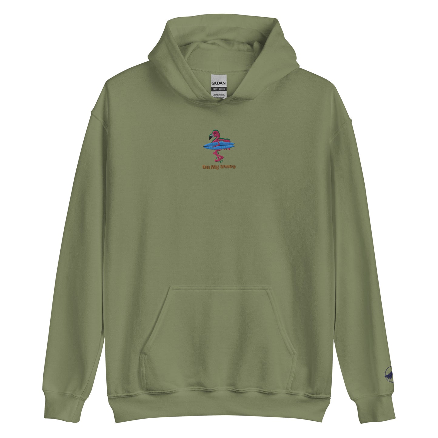 On My Wave | Embroidered Unisex Hoodie