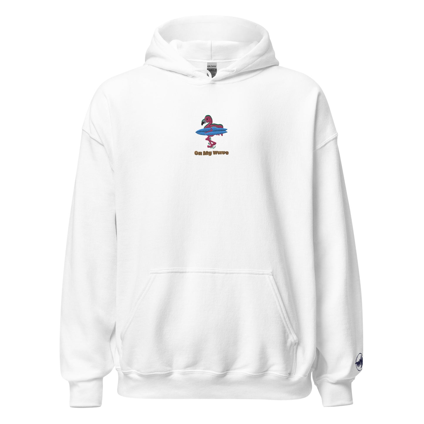 On My Wave | Embroidered Unisex Hoodie