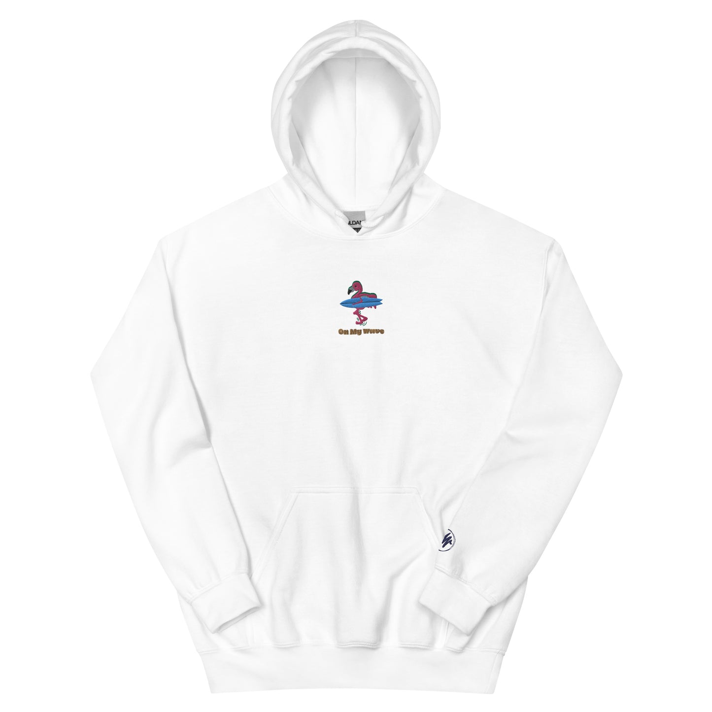 On My Wave | Embroidered Unisex Hoodie