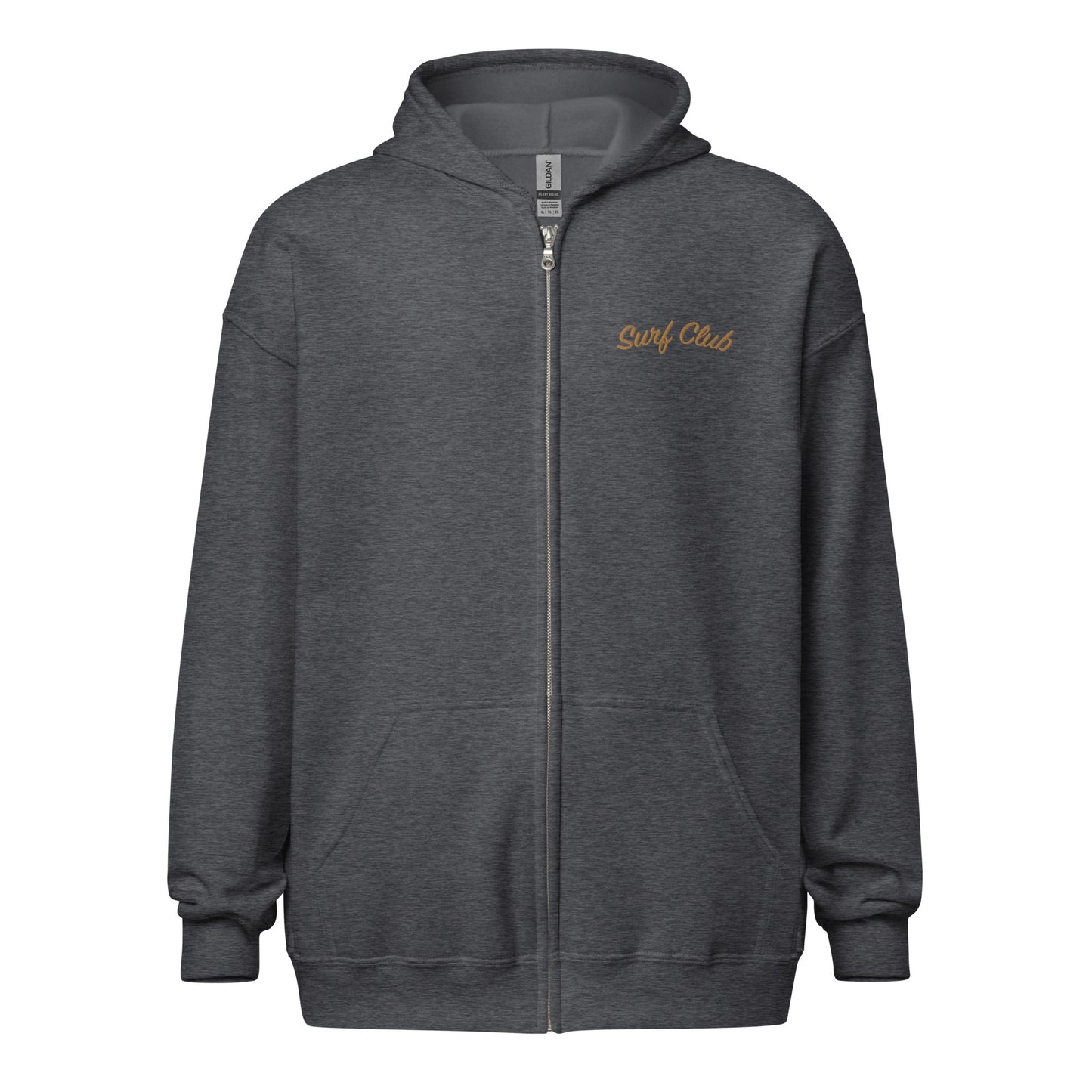Surf Club | Embroidered Unisex heavy blend zip hoodie