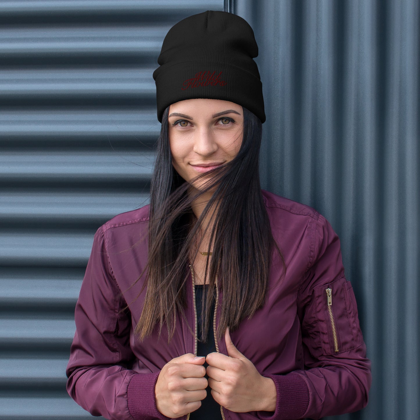 Wild Flowers | Embroidered Beanie