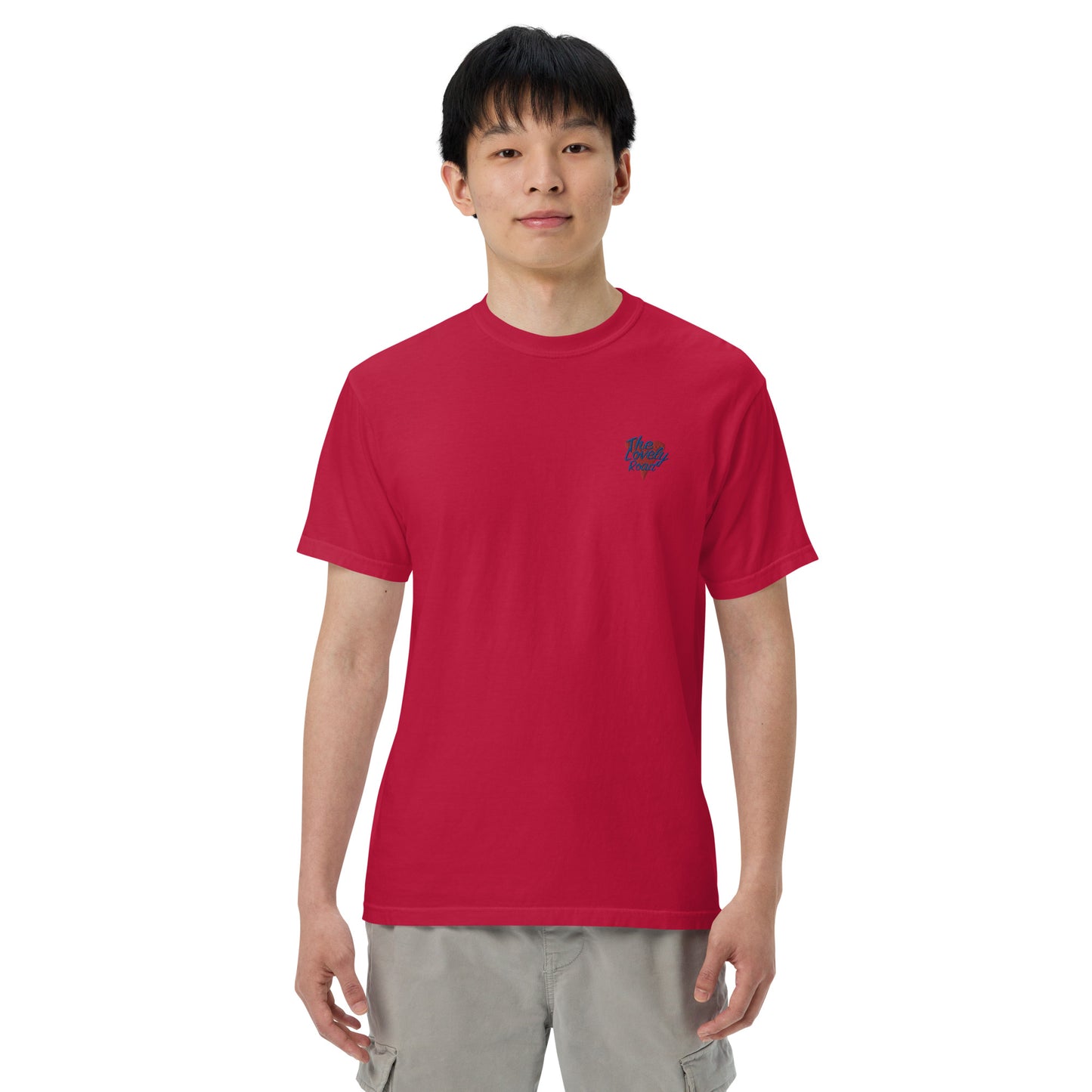 The Lovely Road | Embroidered t-shirt
