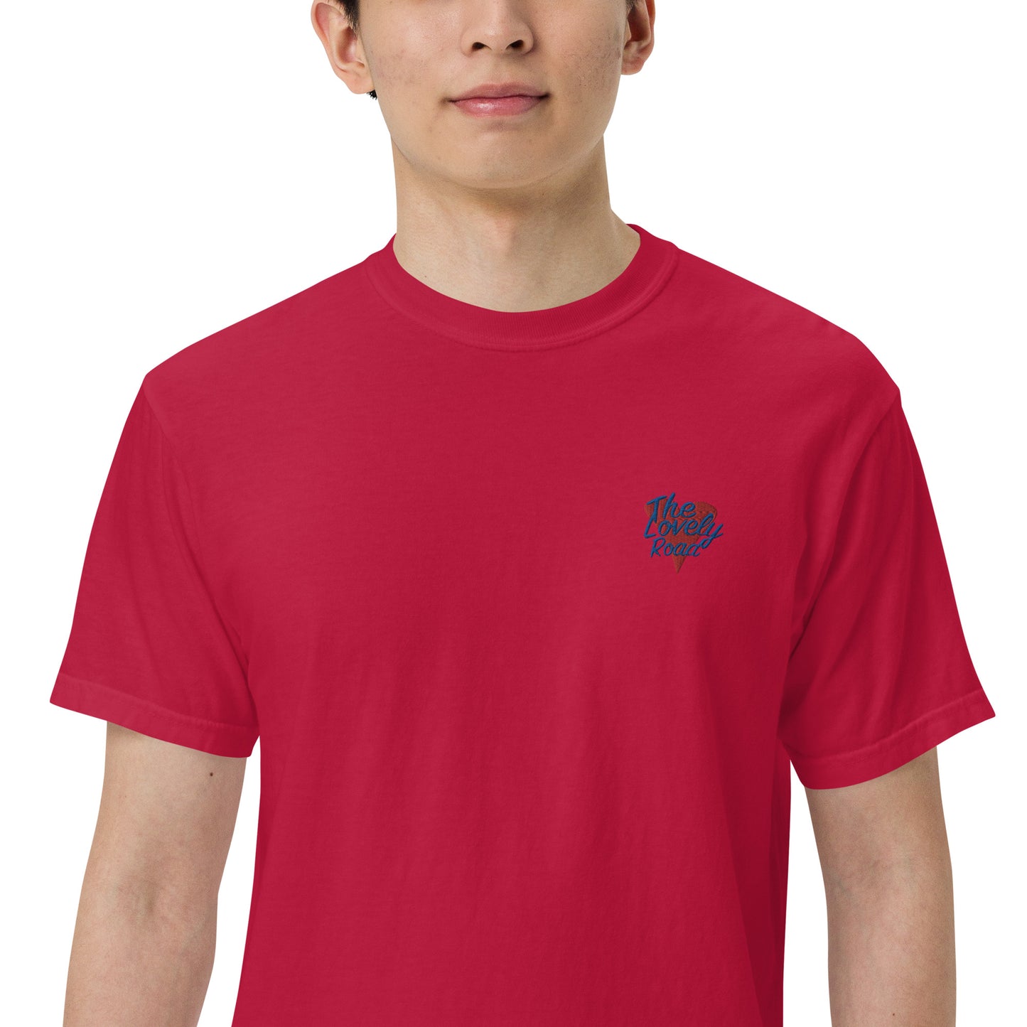 The Lovely Road | Embroidered t-shirt