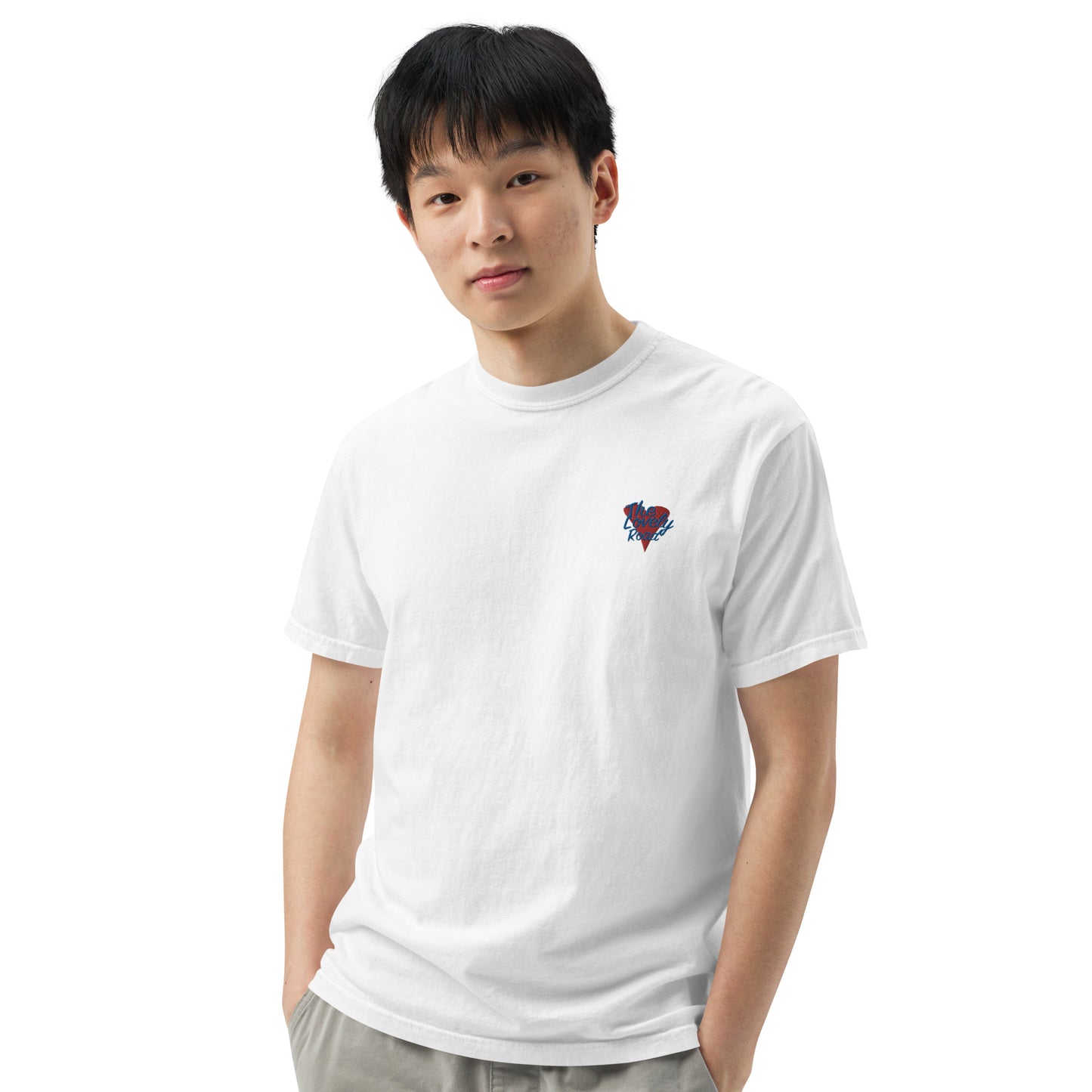 The Lovely Road | Embroidered t-shirt