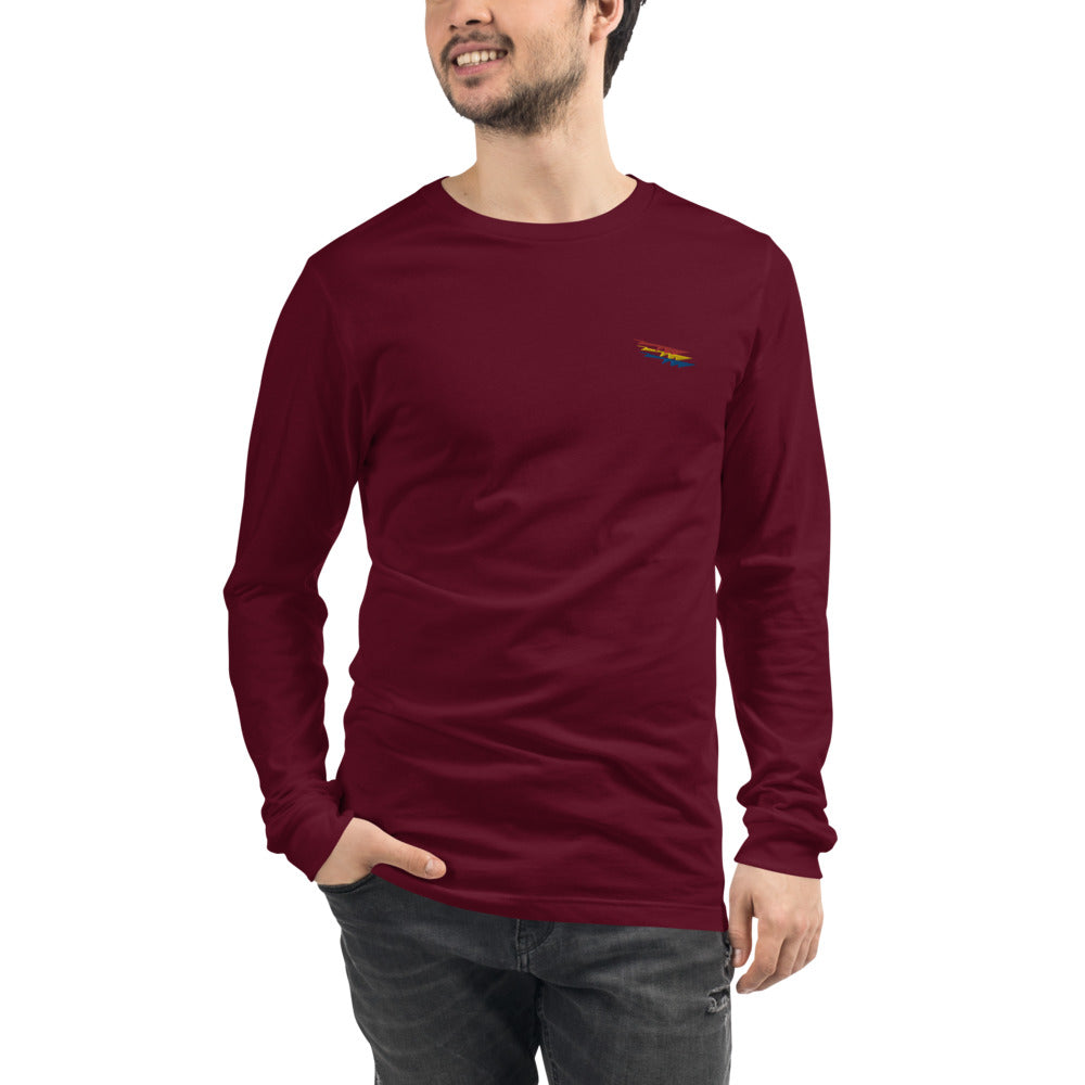 Change of Pace | Unisex Embroidered Long Sleeve