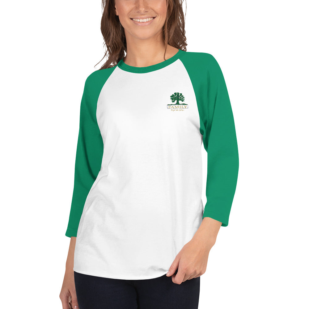 Family Tree | 3/4 sleeve raglan shirt