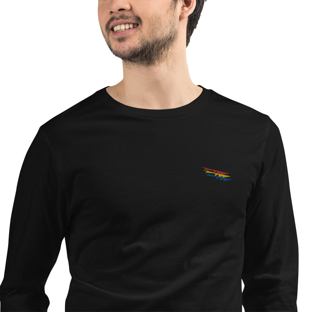 Change of Pace | Unisex Embroidered Long Sleeve