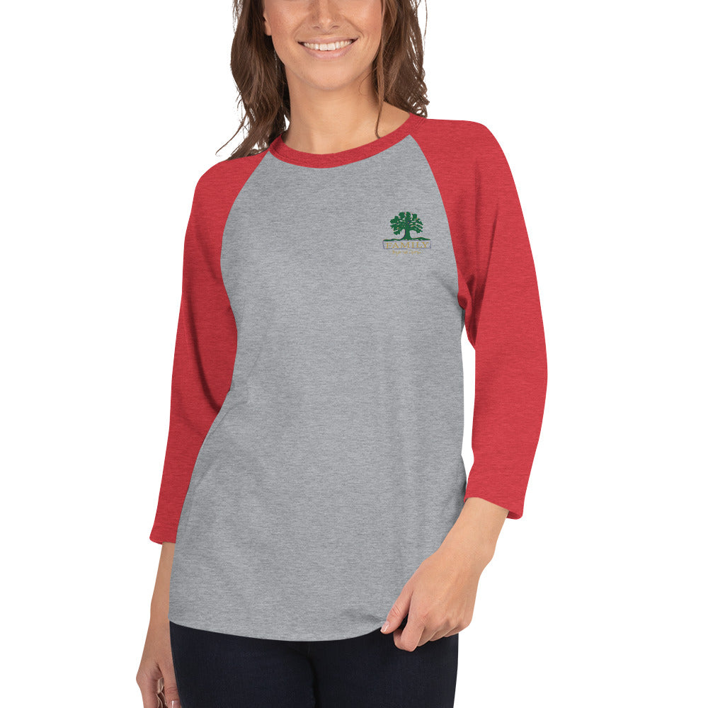 Family Tree | 3/4 sleeve raglan shirt