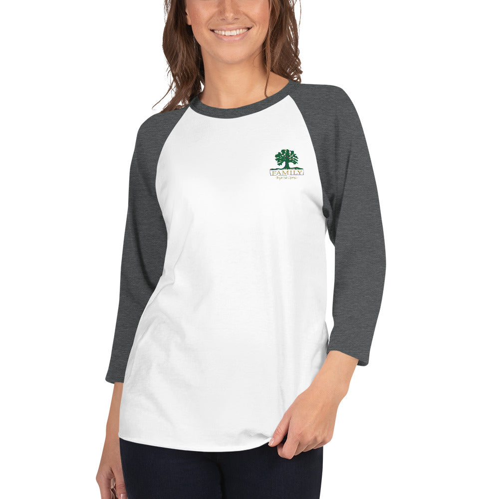 Family Tree | 3/4 sleeve raglan shirt