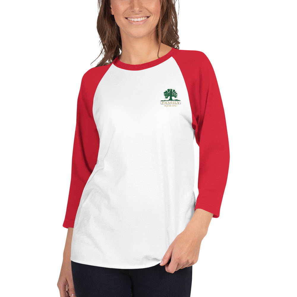 Family Tree | 3/4 sleeve raglan shirt