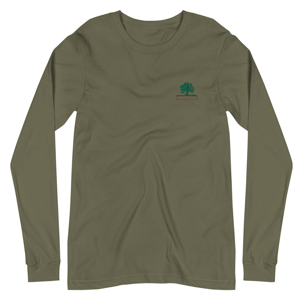 Family Tree | Embroidered Unisex Long Sleeve Tee