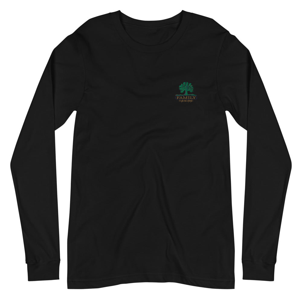 Family Tree | Embroidered Unisex Long Sleeve Tee