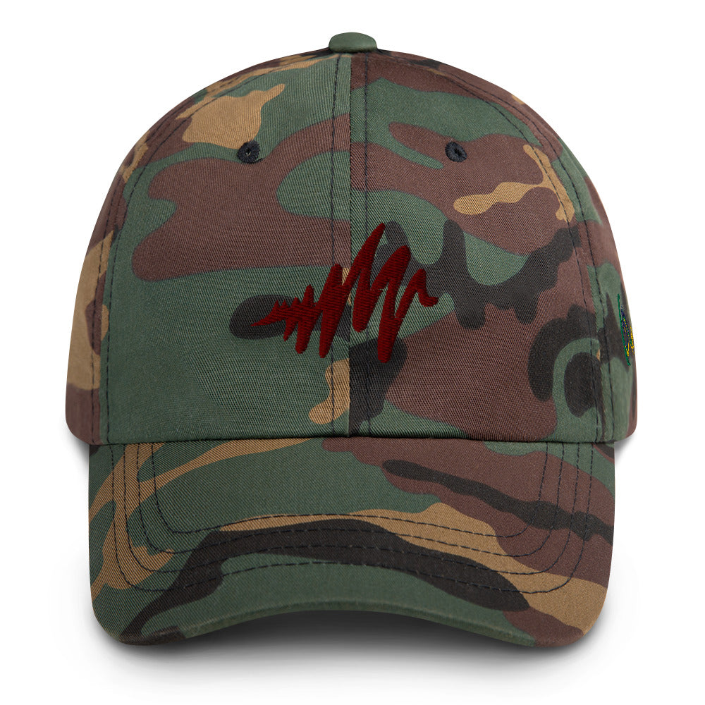 Maroon Waves | Dad hat