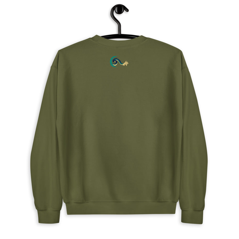 Spread Love | Unisex Embroidered Crewneck