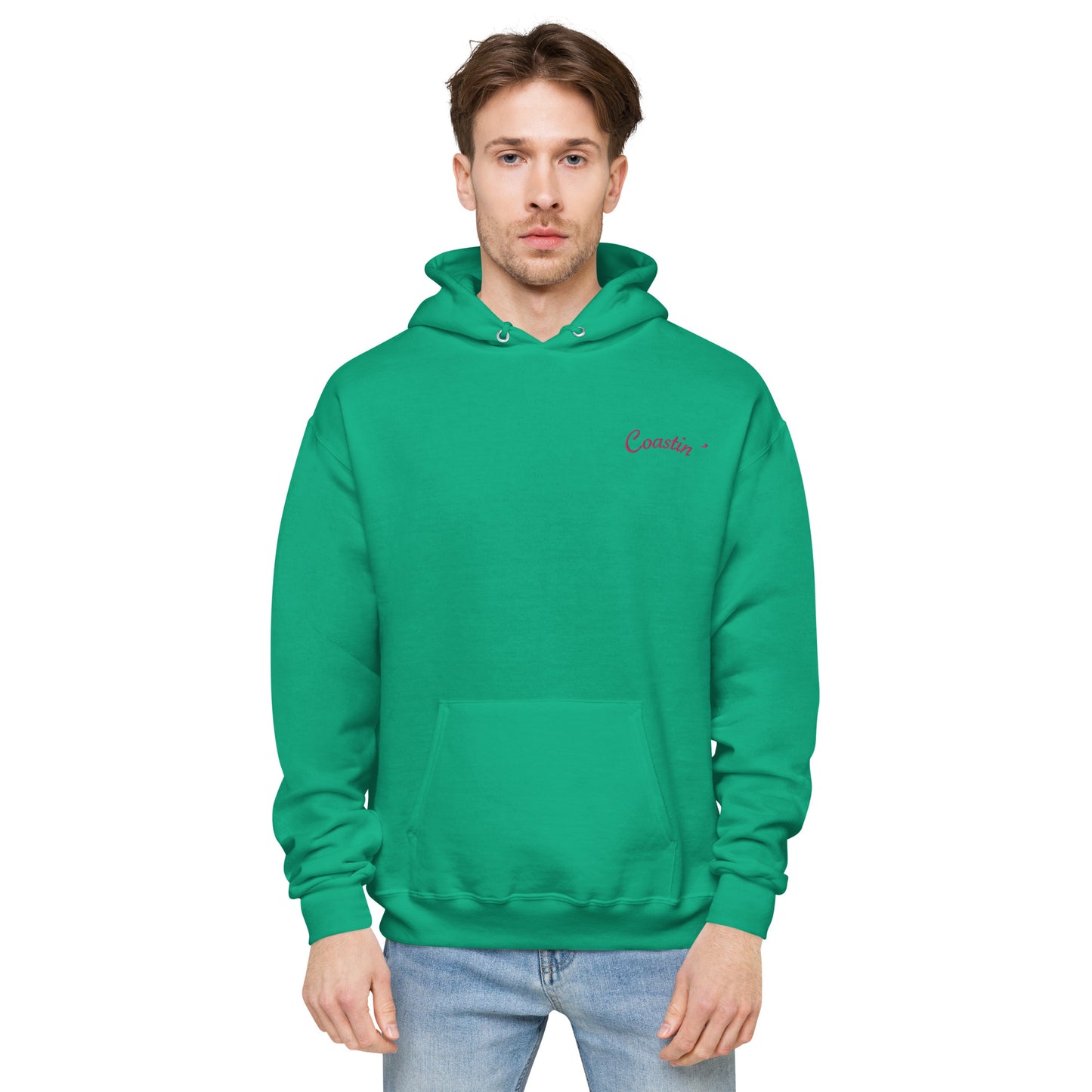 Coastin' | Embroidered hoodie