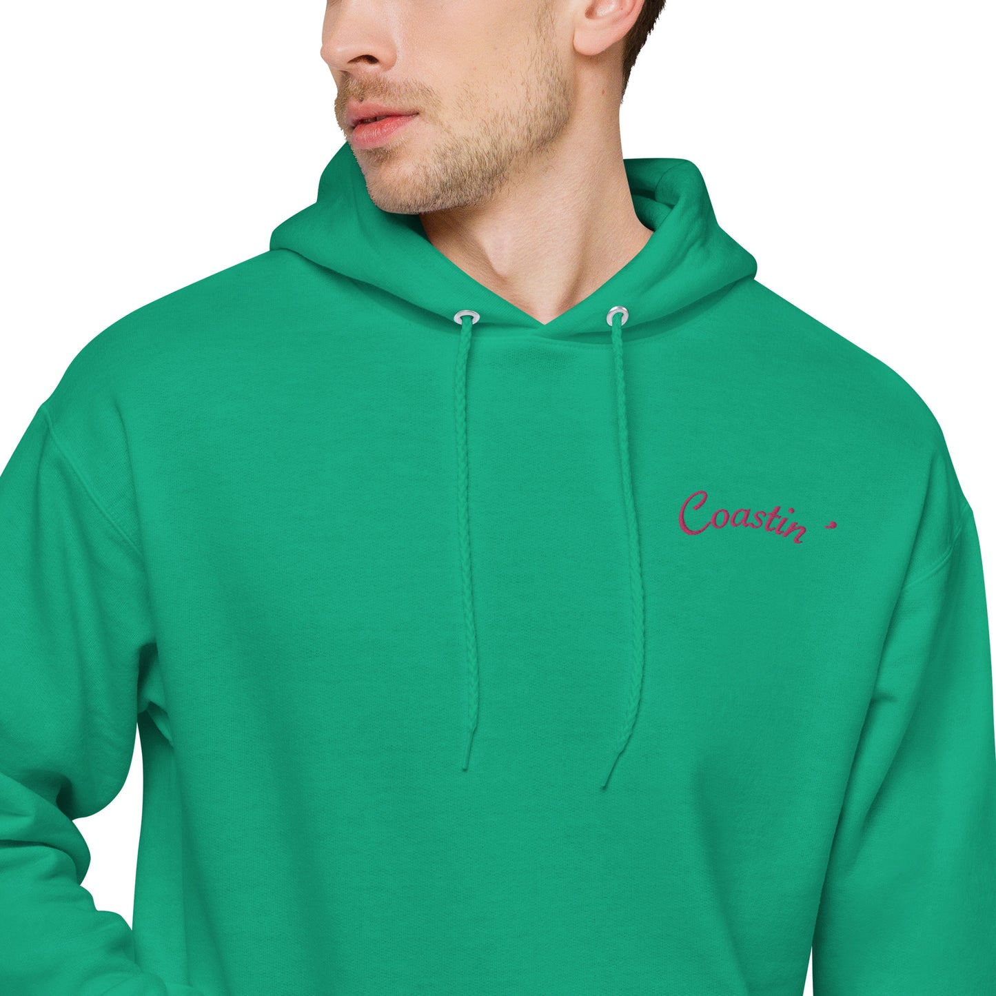 Coastin' | Embroidered hoodie