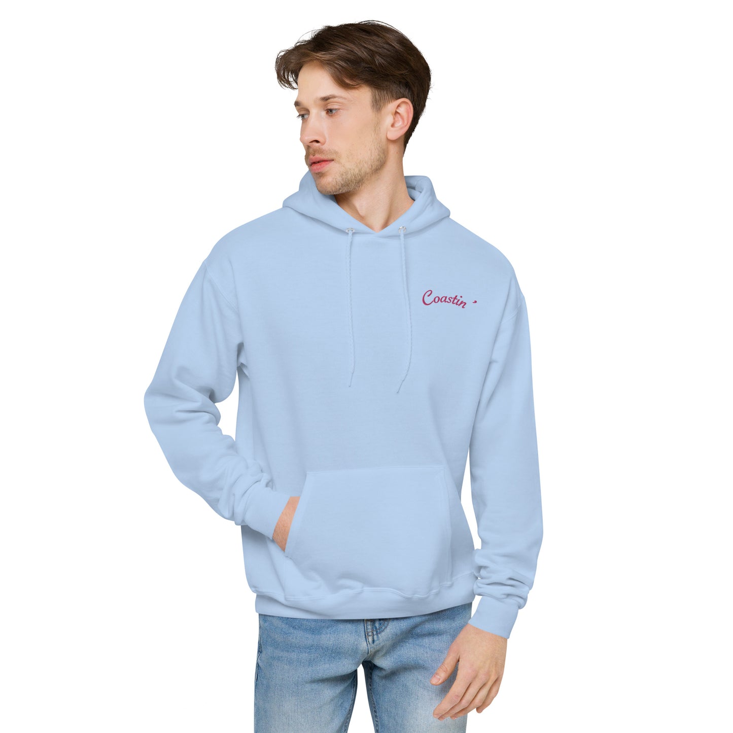Coastin' | Embroidered hoodie