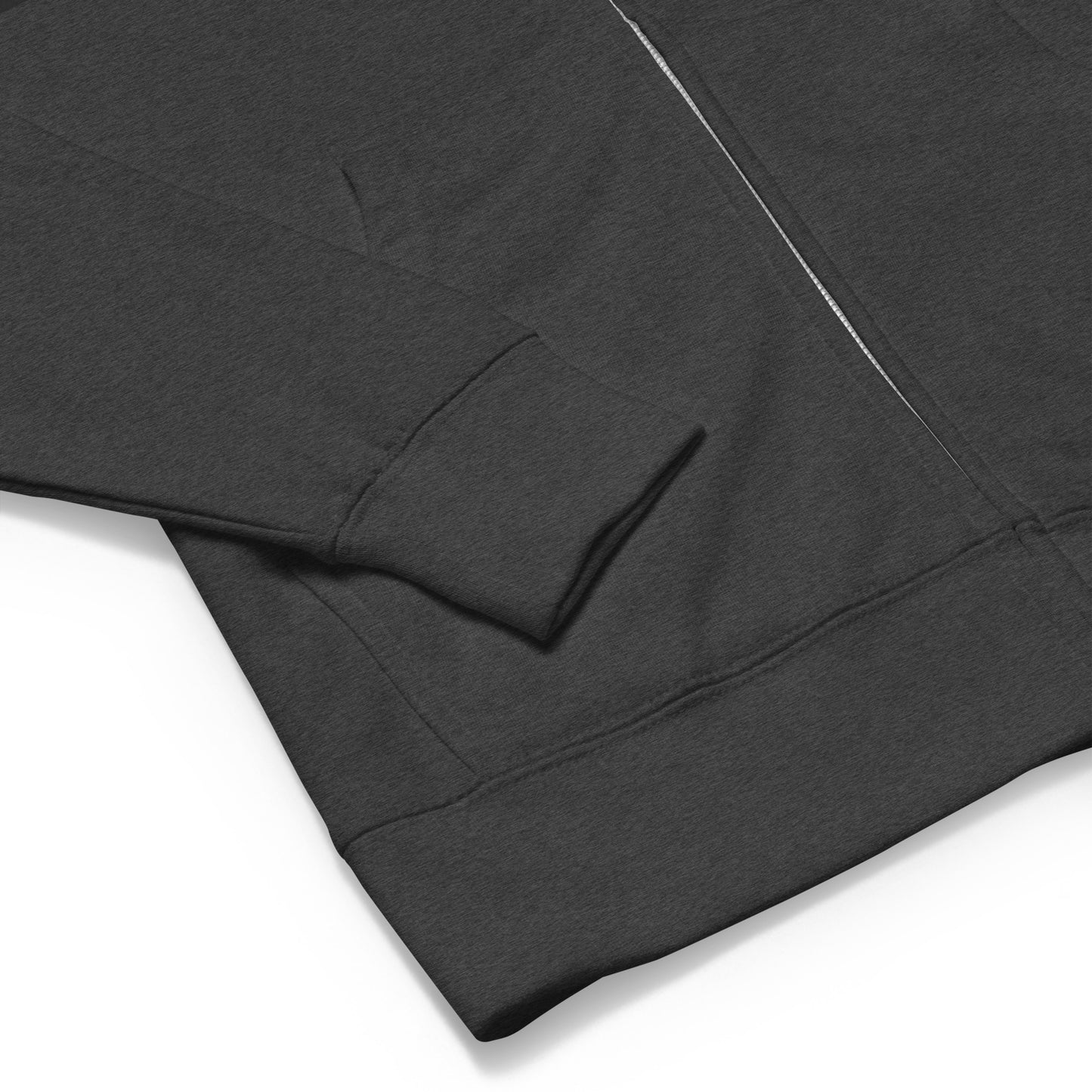 Sand Bar | Embroidered Unisex fleece zip up hoodie