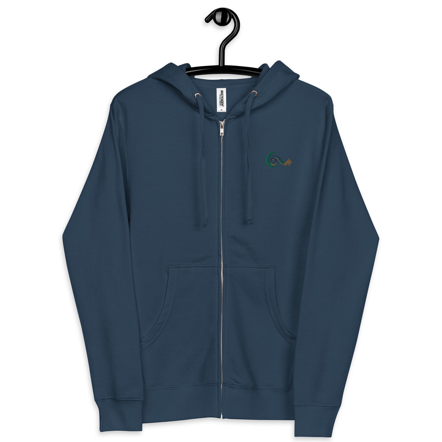 Bright Side Lifestyle Logo | Unisex fleece zip up hoodie