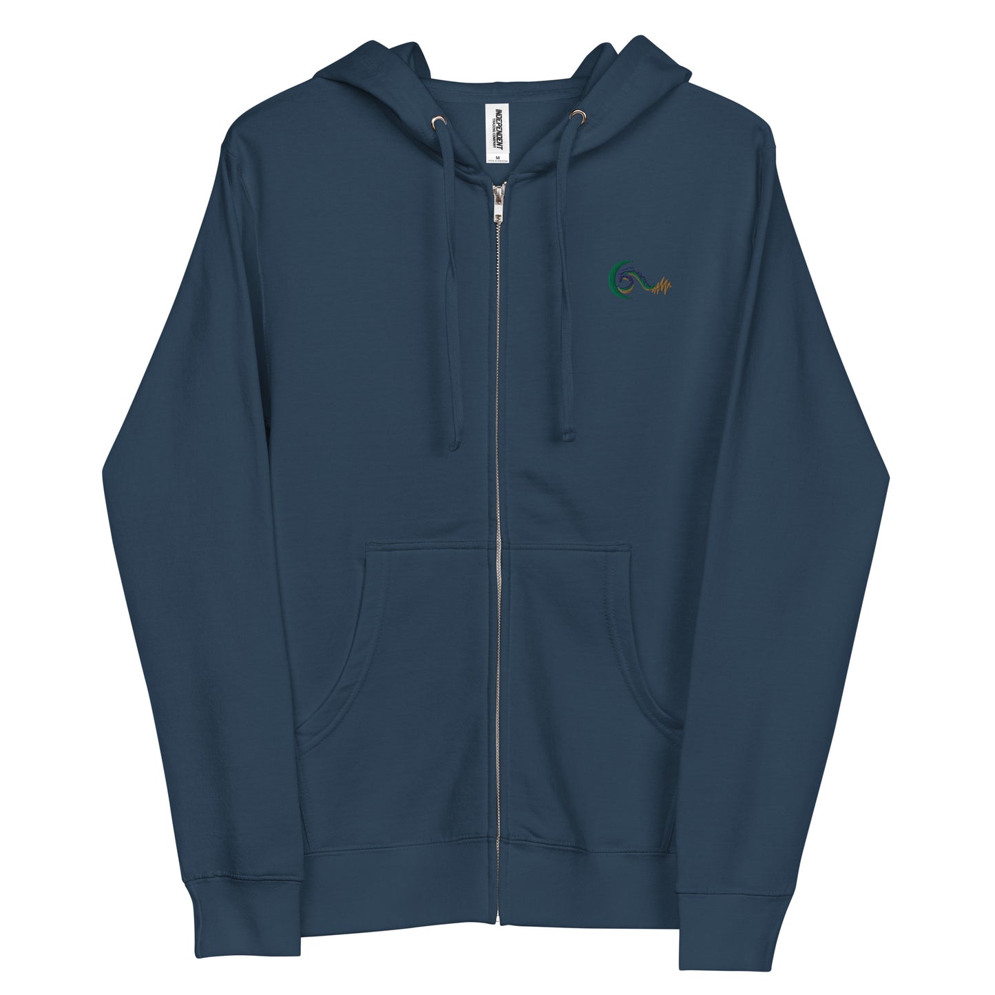 Bright Side Lifestyle Logo | Unisex fleece zip up hoodie