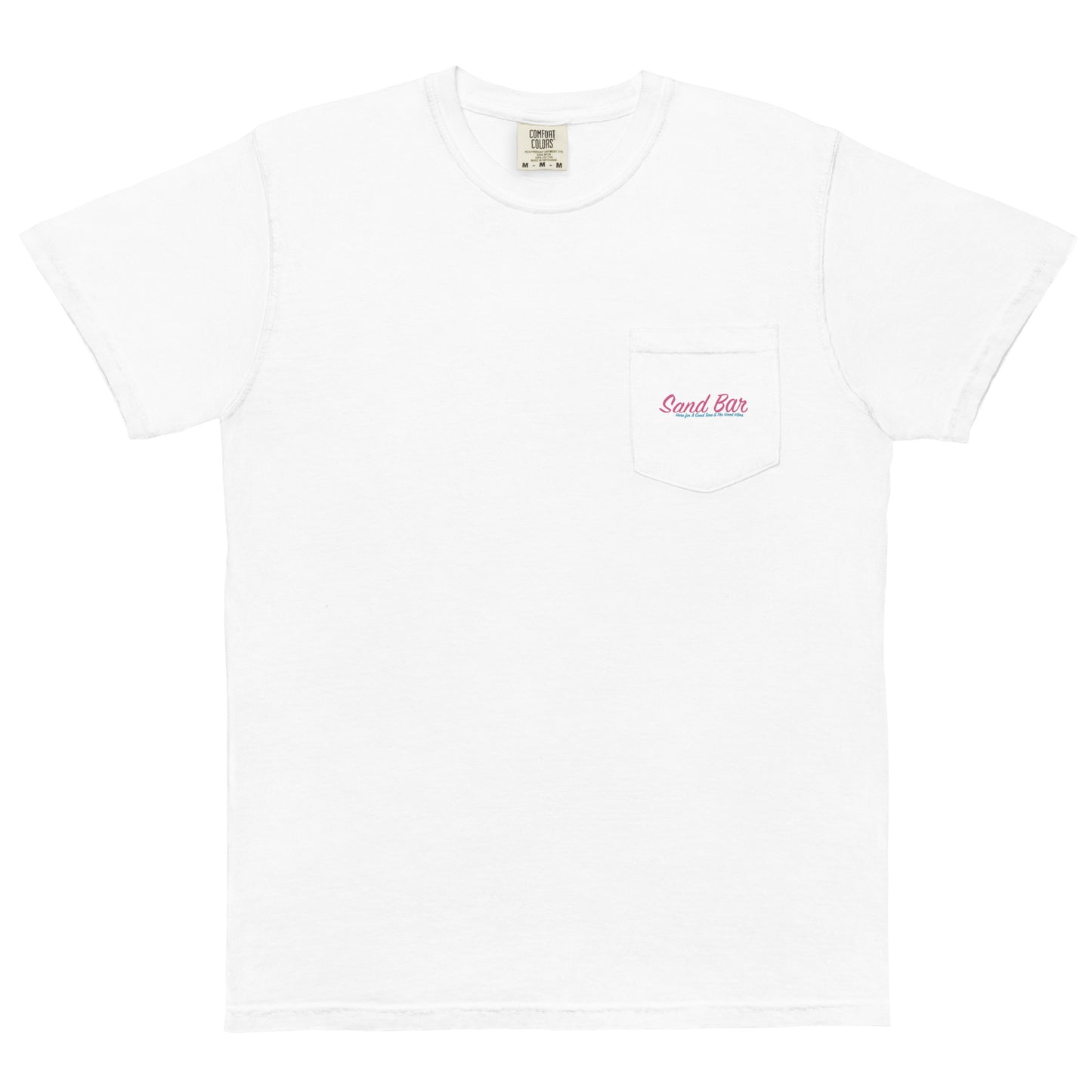 Sand Bar | Unisex garment-dyed pocket t-shirt