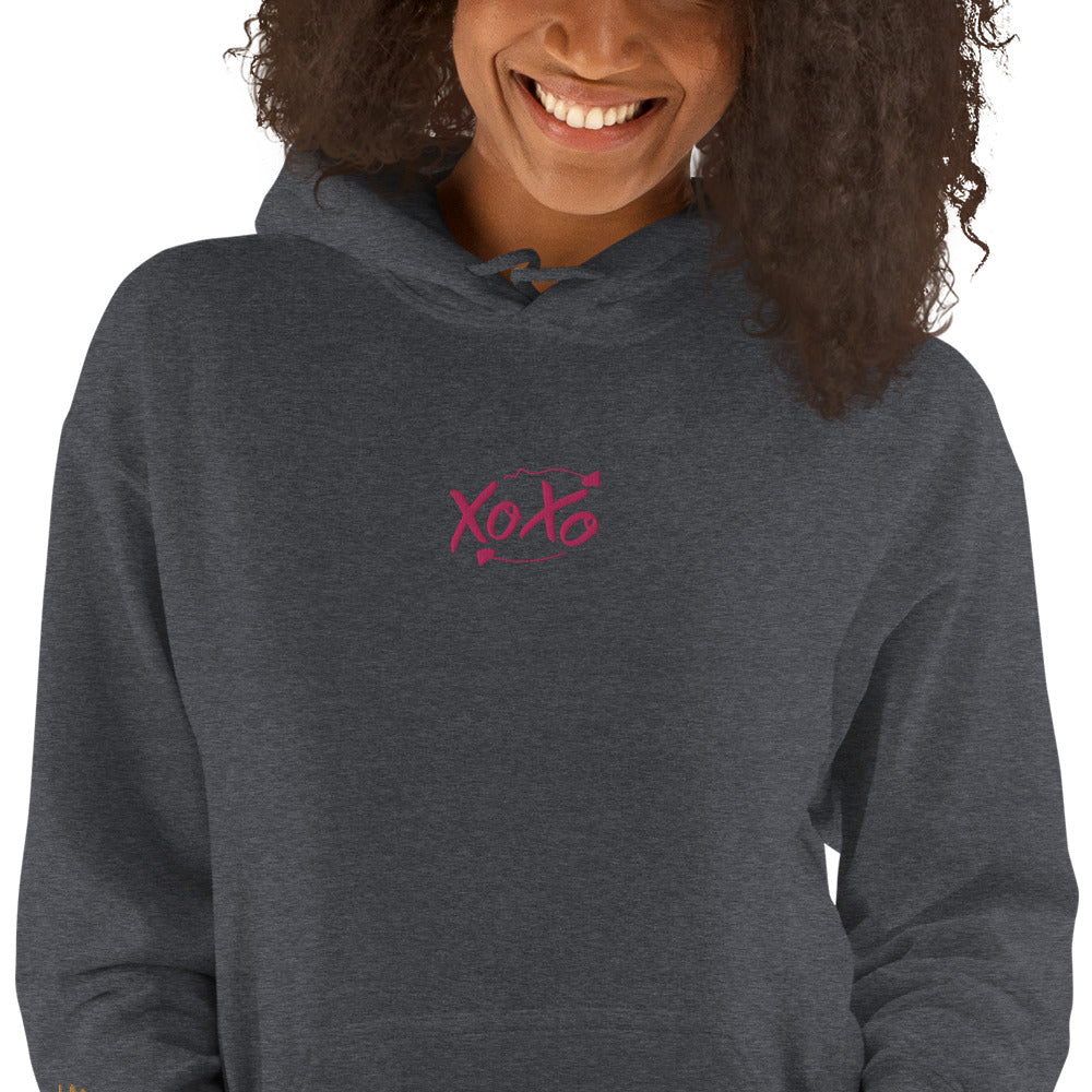 XoXo | Embroidered Unisex Hoodie