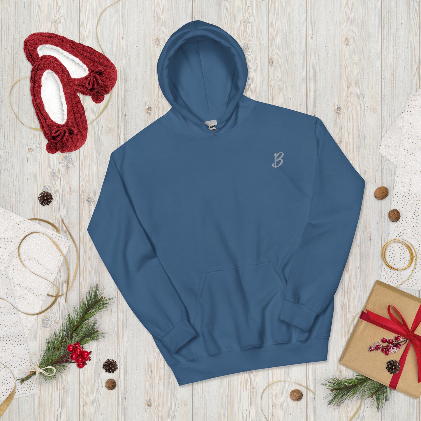 Big B | Embroidered Unisex Hoodie