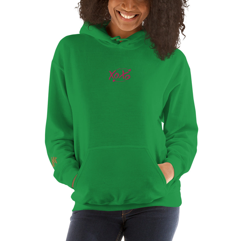 XoXo | Embroidered Unisex Hoodie