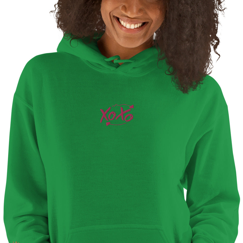 XoXo | Embroidered Unisex Hoodie