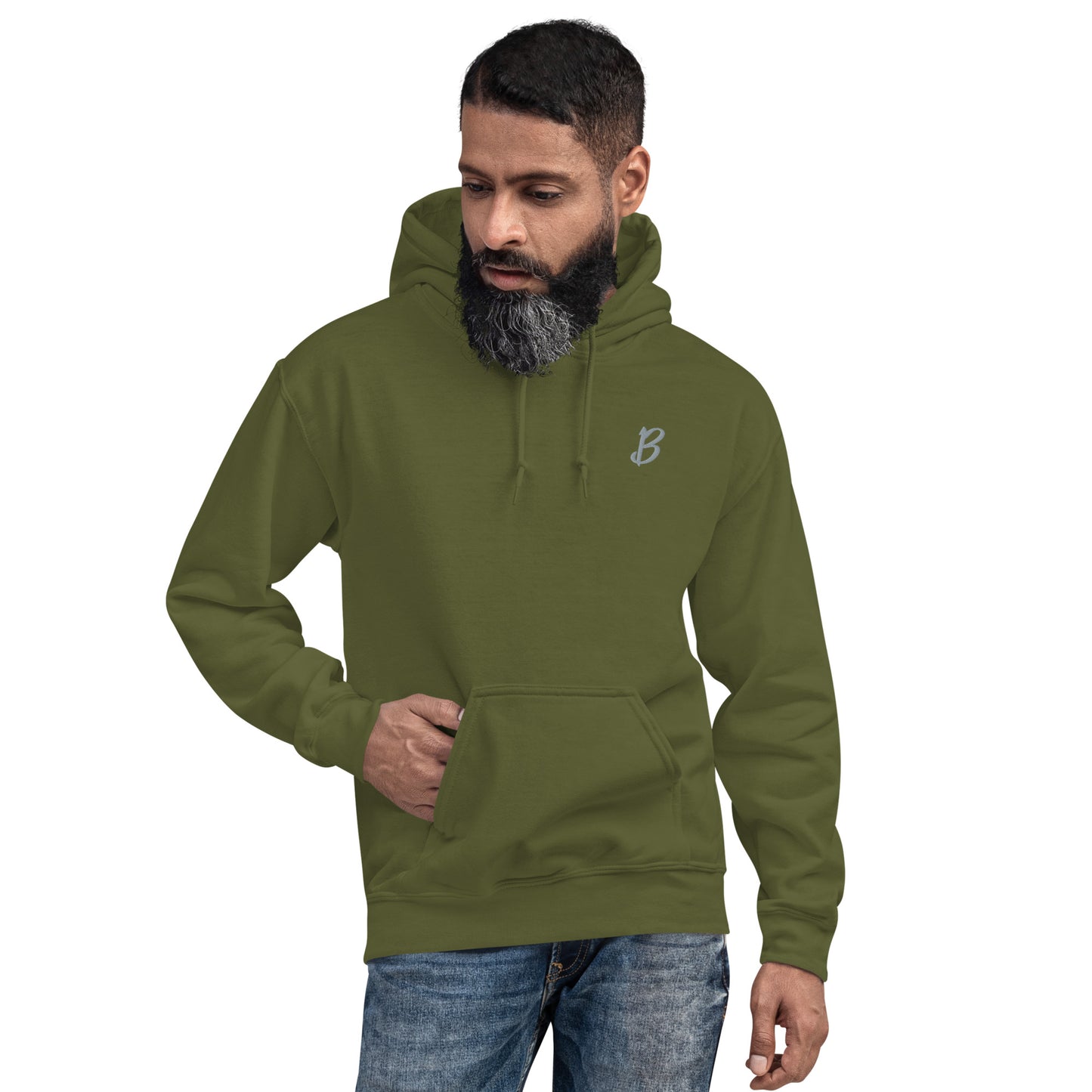 Big B | Embroidered Unisex Hoodie