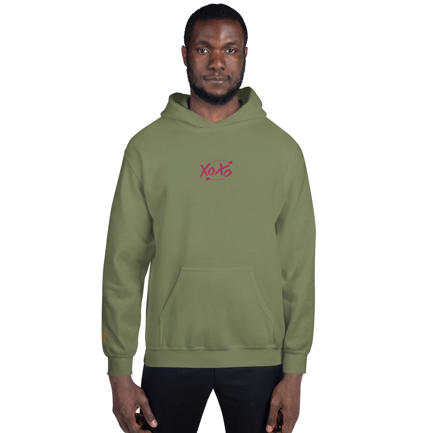 XoXo | Embroidered Unisex Hoodie