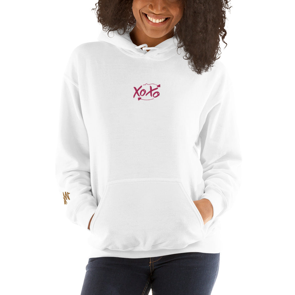 XoXo | Embroidered Unisex Hoodie