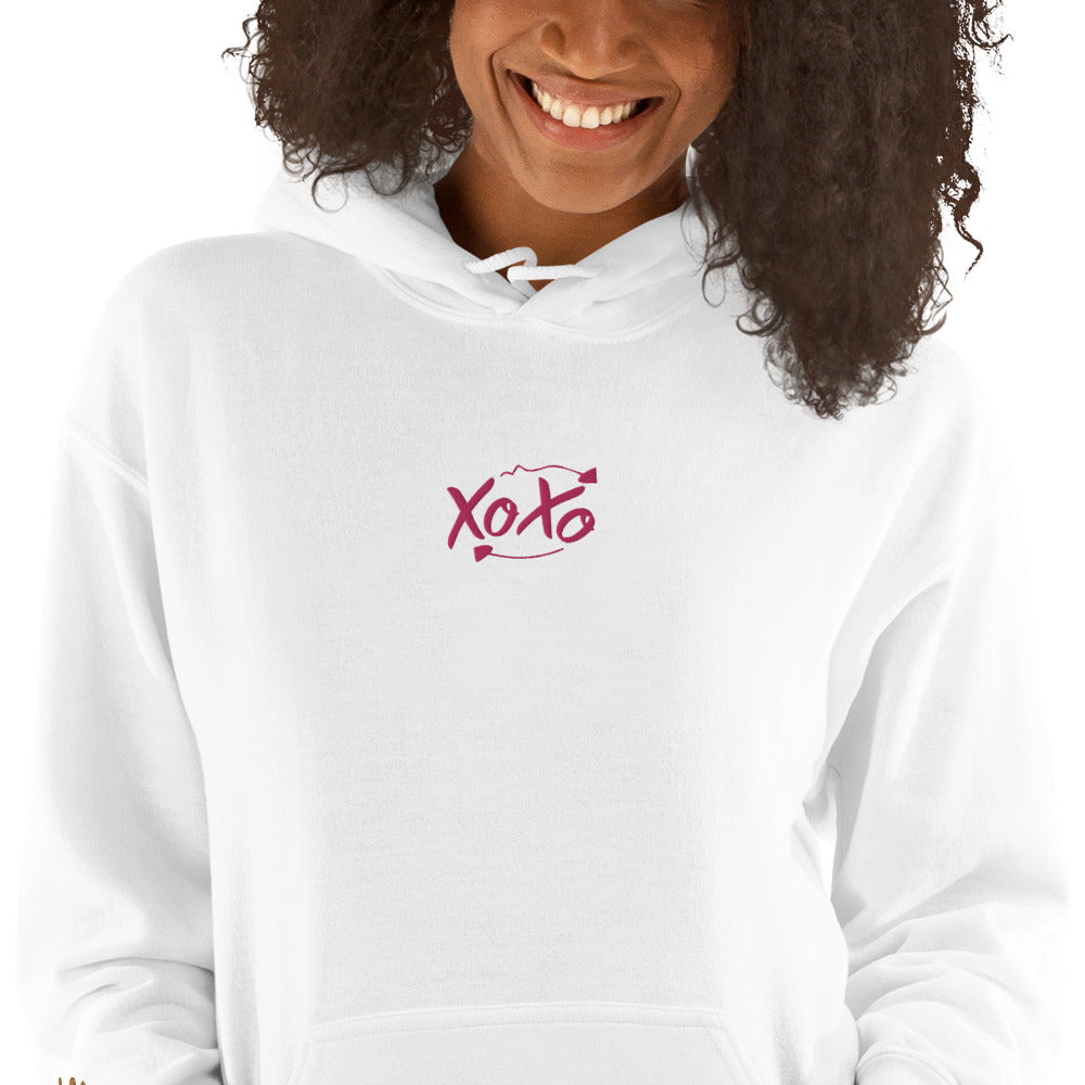 XoXo | Embroidered Unisex Hoodie