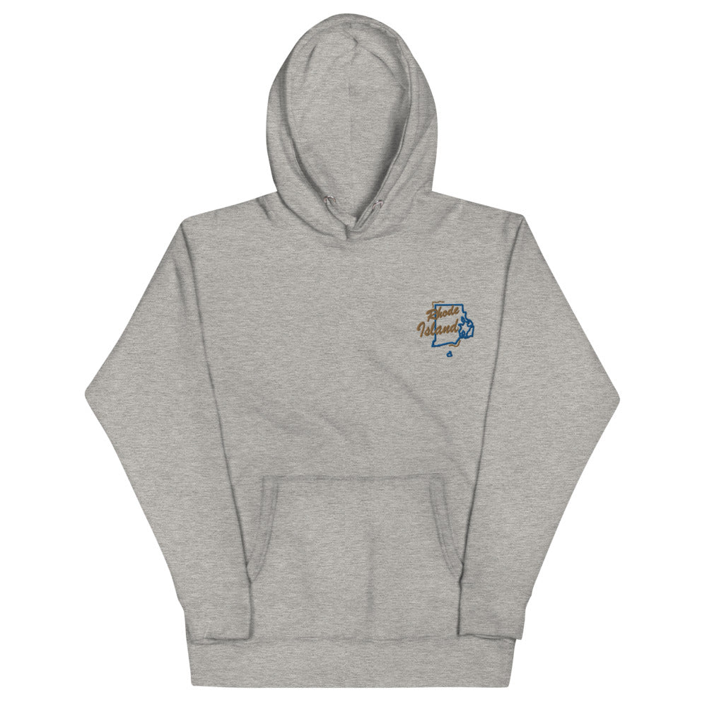Rhode Island | Embroidered Hoodie